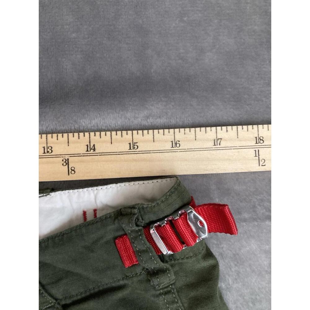 Topo Designs Cargo Shorts Army Green Button-Fly Heavyweight Sz Large 8" Inseam - Picture 7 of 9